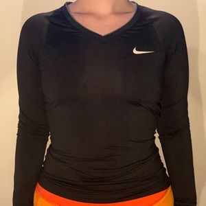 Nike Pro Dry Fit Black Long Sleeve